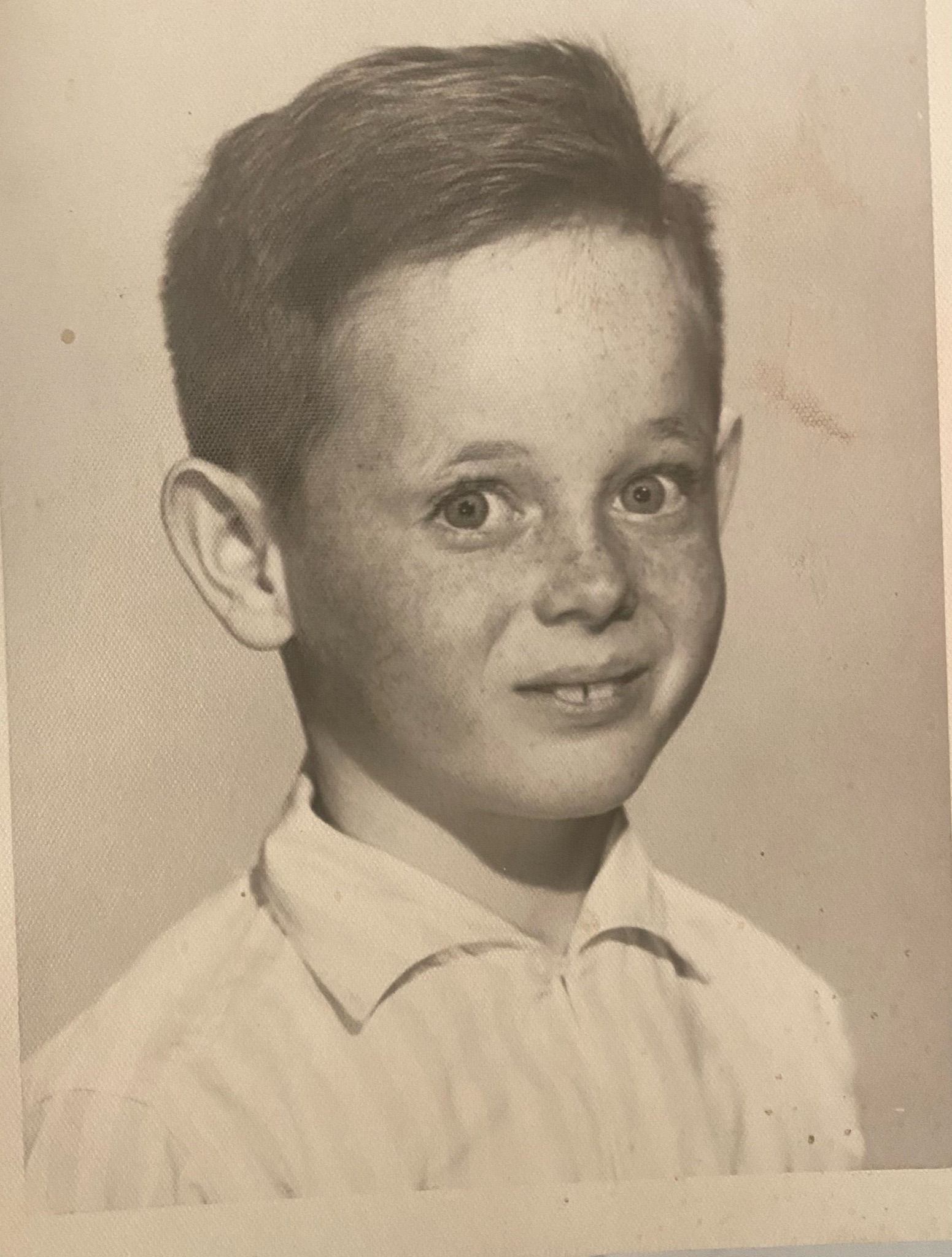 Helmut as a child