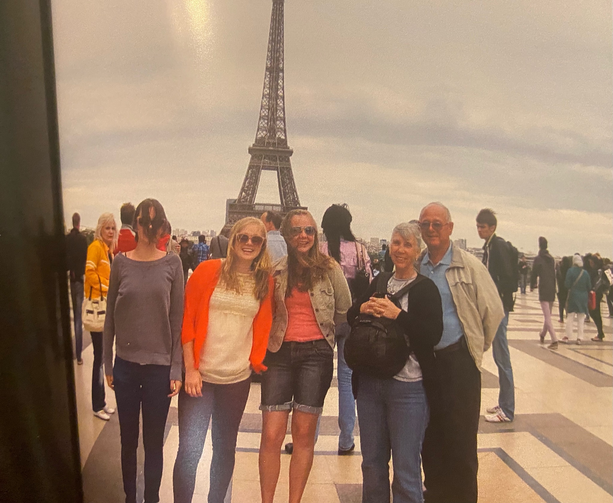 Helmut and Lark with granddaughters in Paris